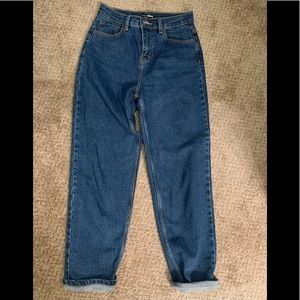 High rise mom jeans